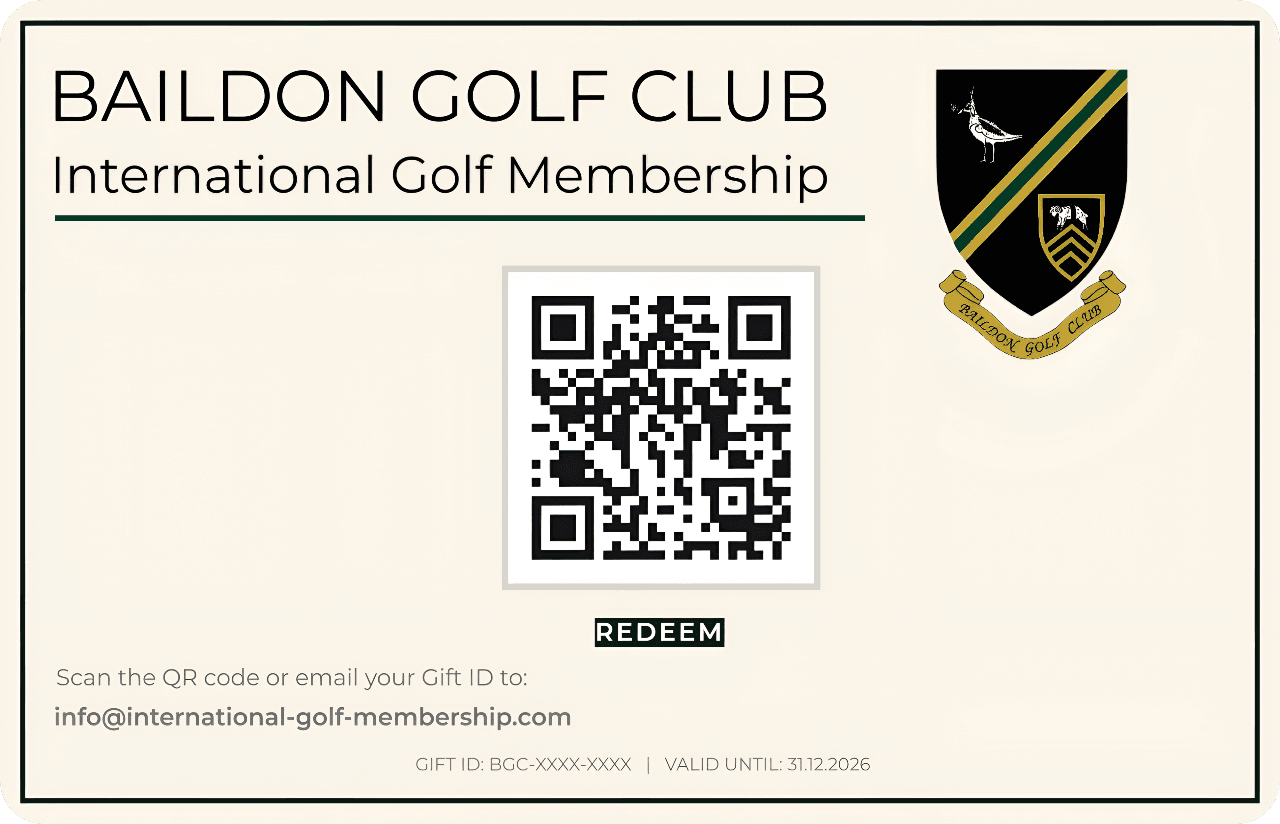 Offizielle Golf Fernmitgliedschaft mit WHS-Handicap-Verwaltung als exklusives Geschenk.