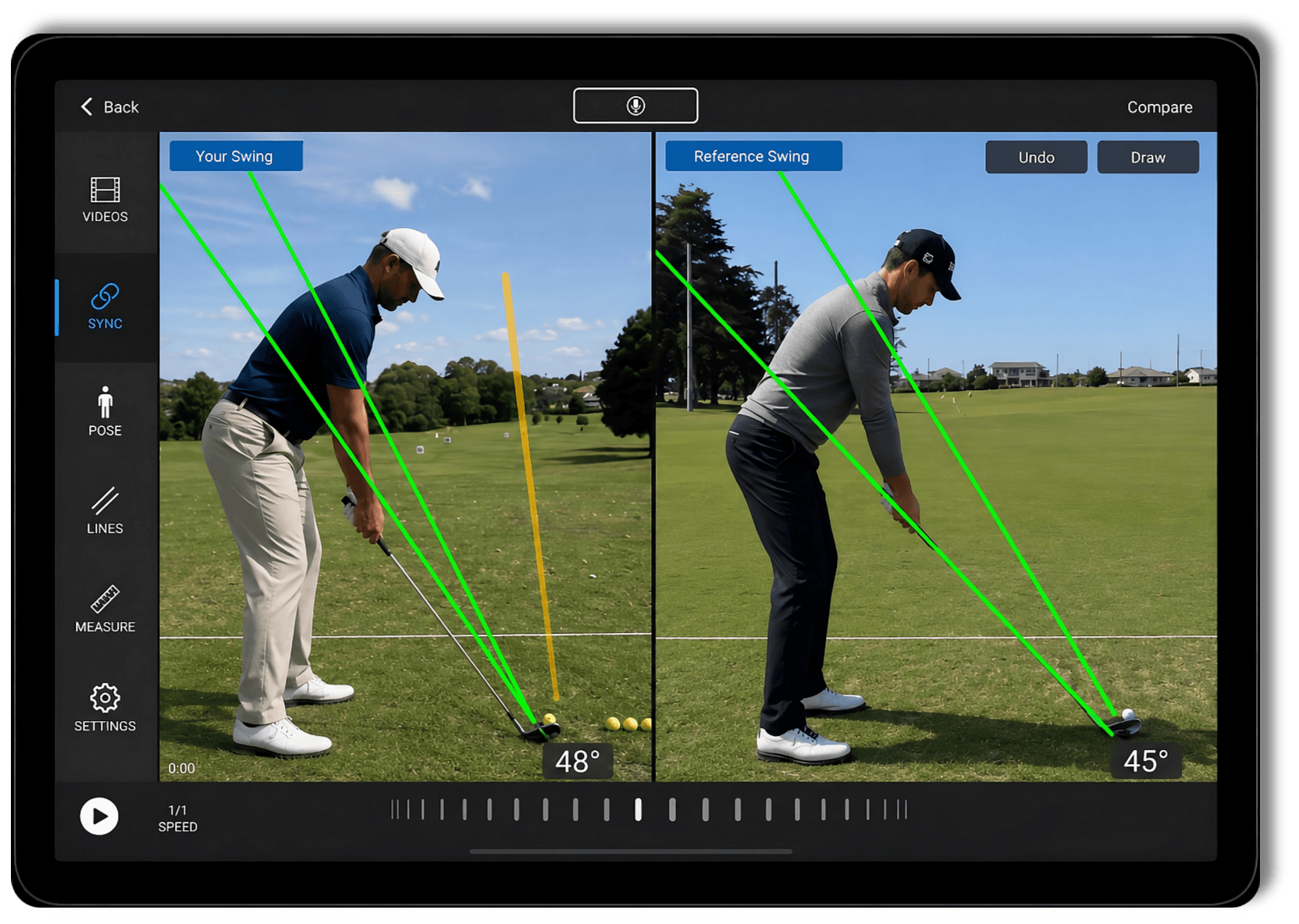 PGA Swing Analysis